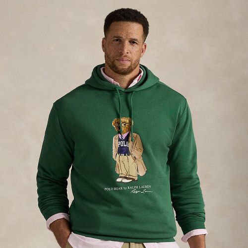 Grandes Tailles - Sweat à capuche Polo Bear en molleton - Big & Tall - Modalova