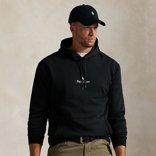 Grandes Tailles - Sweat à capuche maille double à logo - Big & Tall - Modalova