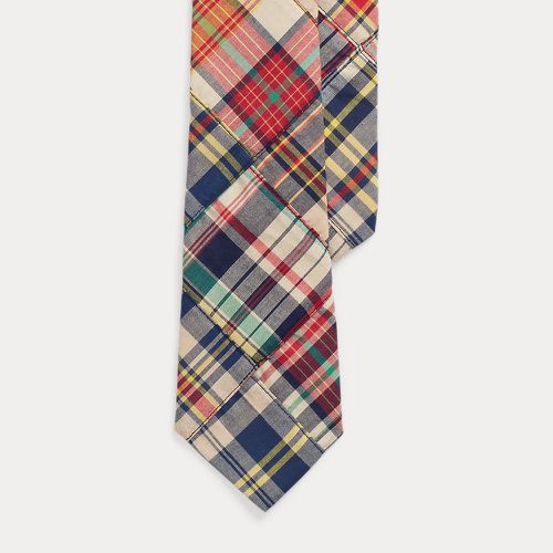 Cravate à motif écossais patchwork - Polo Ralph Lauren - Modalova