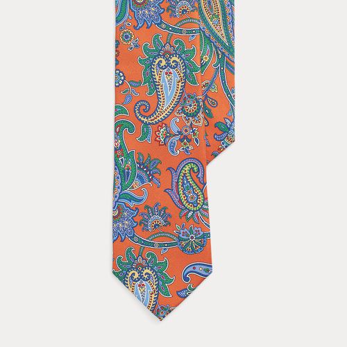 Cravate sergé de soie motif paisley - Polo Ralph Lauren - Modalova