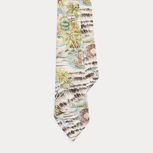 Cravate vintage à motif tropical - Polo Ralph Lauren - Modalova