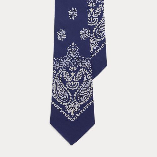Cravate d'inspiration vintage en coton - Polo Ralph Lauren - Modalova