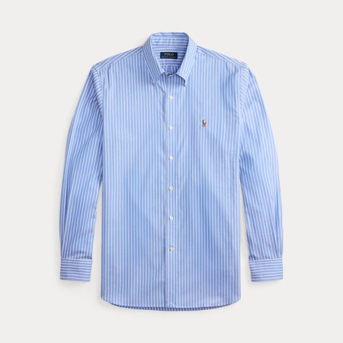 Chemise rayée Custom Fit en grain Oxford - Polo Ralph Lauren - Modalova