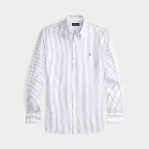 Chemise rayée Custom Fit en grain Oxford - Polo Ralph Lauren - Modalova