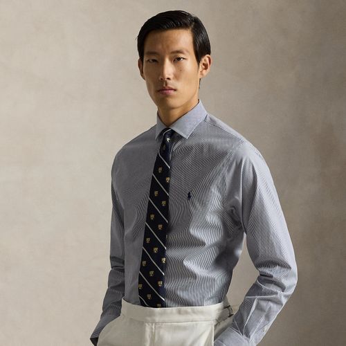 Chemise cintrée rayée en popeline - Polo Ralph Lauren - Modalova