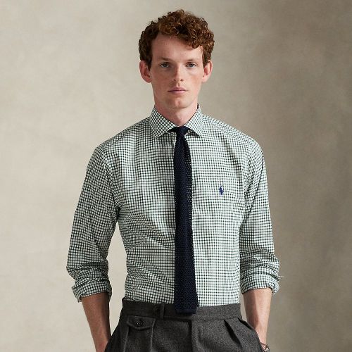 Chemise Custom Fit en popeline vichy - Polo Ralph Lauren - Modalova
