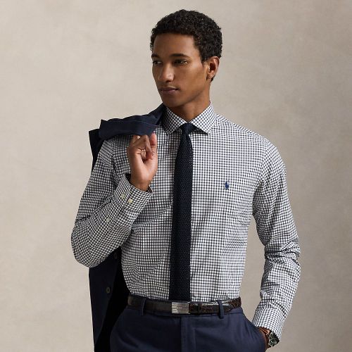 Chemise Custom Fit en popeline vichy - Polo Ralph Lauren - Modalova