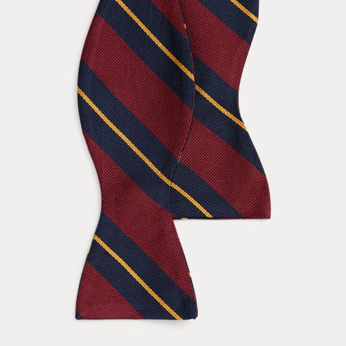 Noeud papillon rayé en reps de soie - Polo Ralph Lauren - Modalova