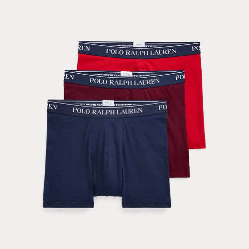 Lot de trois slips-boxers coton stretch - Polo Ralph Lauren - Modalova