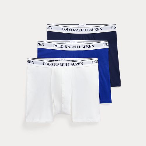 Lot de trois slips-boxers coton stretch - Polo Ralph Lauren - Modalova