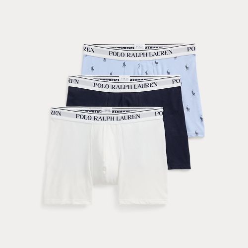 Lot de trois slips-boxers coton stretch - Polo Ralph Lauren - Modalova