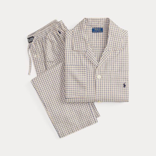 Pyjama à monogramme en coton - Polo Ralph Lauren - Modalova