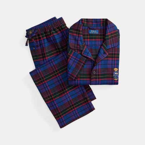 Pyjama Polo Bear en flanelle écossaise - Polo Ralph Lauren - Modalova