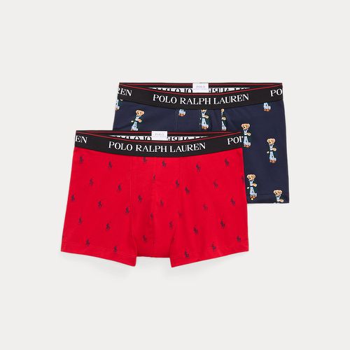 Deux boxers classiques en coton stretch - Polo Ralph Lauren - Modalova