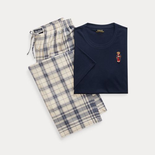 Pyjama Polo Bear écossais en coton - Polo Ralph Lauren - Modalova