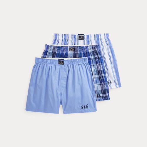 Lot de trois boxers à triple poney coton - Polo Ralph Lauren - Modalova