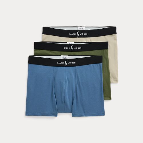 Trois boxers classiques en coton mélangé - Polo Ralph Lauren - Modalova