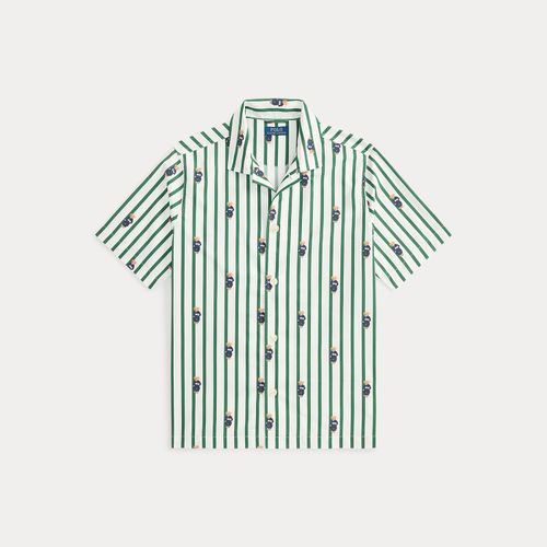 Chemise de pyjama rayée en popeline - Polo Ralph Lauren - Modalova