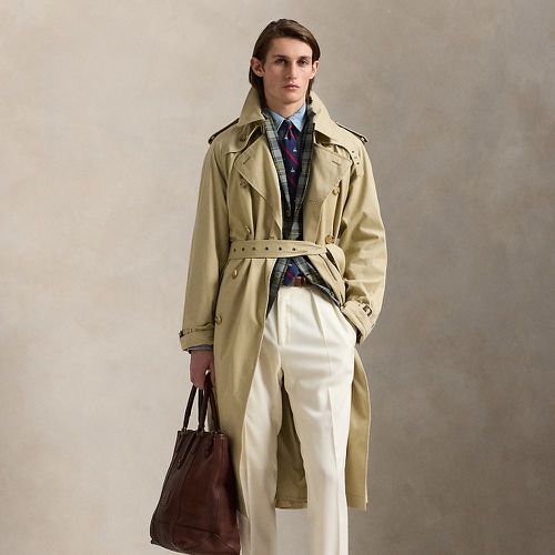 Le trench-coat en sergé léger - Polo Ralph Lauren - Modalova