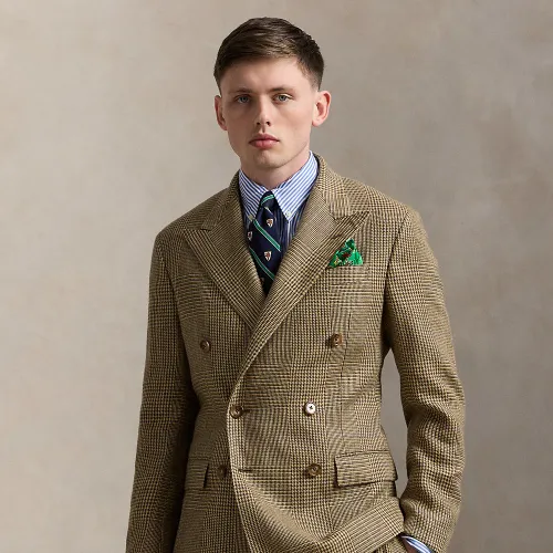 Veste de costume Polo prince-de-galles - Polo Ralph Lauren - Modalova