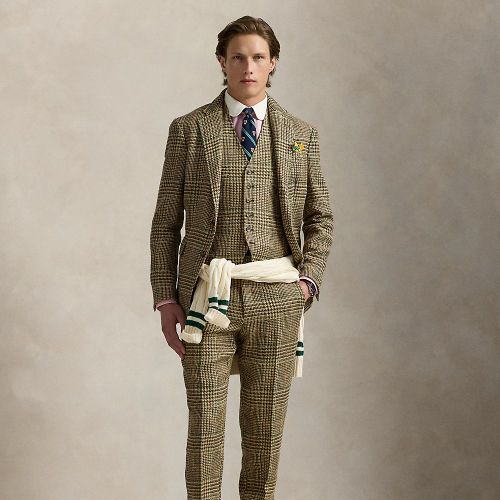 Veste de costume Polo prince-de-galles - Polo Ralph Lauren - Modalova