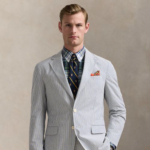 Veste Polo Soft ajustée en seersucker - Polo Ralph Lauren - Modalova
