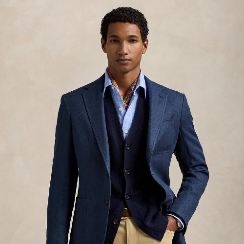 Blazer Polo à chevrons Tailored Fit - Polo Ralph Lauren - Modalova