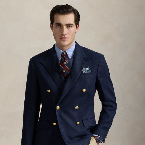 Veste Polo Tailored Fit en dobby de lin - Polo Ralph Lauren - Modalova