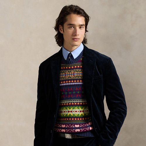Veste Polo Modern Fit en velours stretch - Polo Ralph Lauren - Modalova