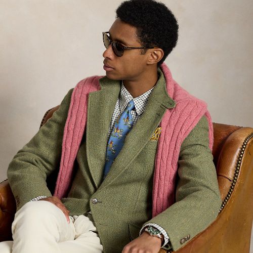 La veste RL67 en tweed texturé - Polo Ralph Lauren - Modalova