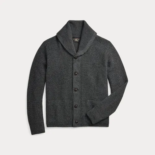 Cardigan en cachemire gaufré - RRL - Modalova