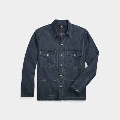 Surchemise en denim indigo - RRL - Modalova