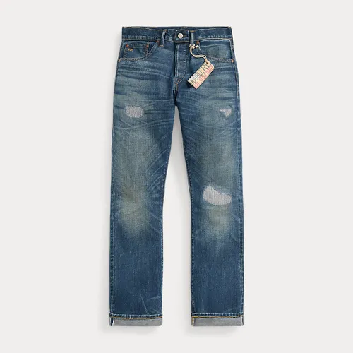 Jean slim bootcut Sutton rapiécé - RRL - Modalova