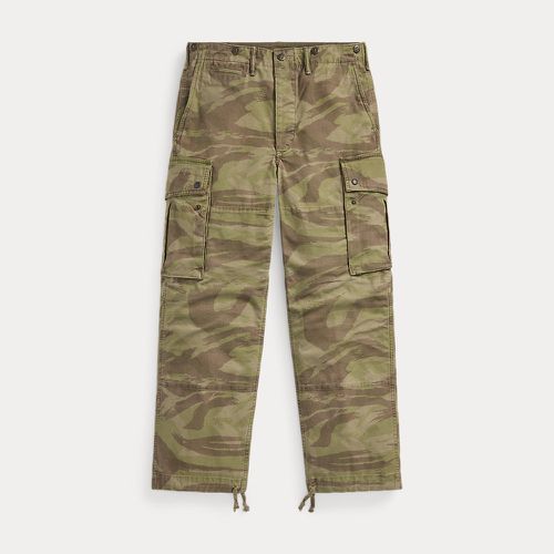 Pantalon cargo en sergé camouflage - RRL - Modalova