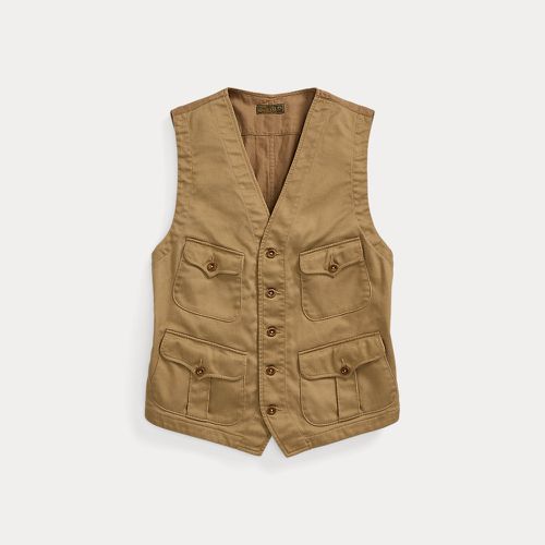 Gilet en tissu à grosses côtes - RRL - Modalova