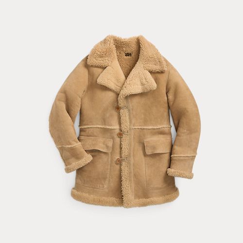 Manteau en peau lainée - RRL - Modalova