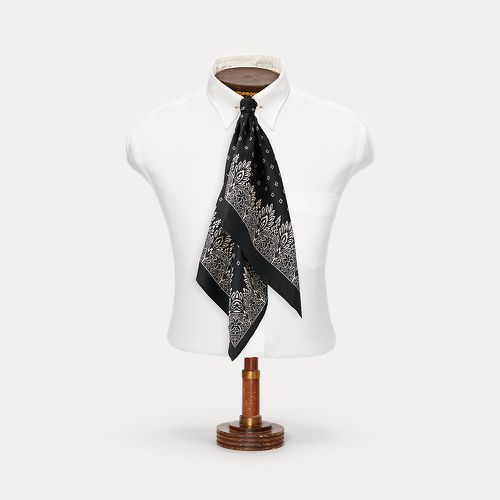 Lavallière western motif bandana en soie - RRL - Modalova