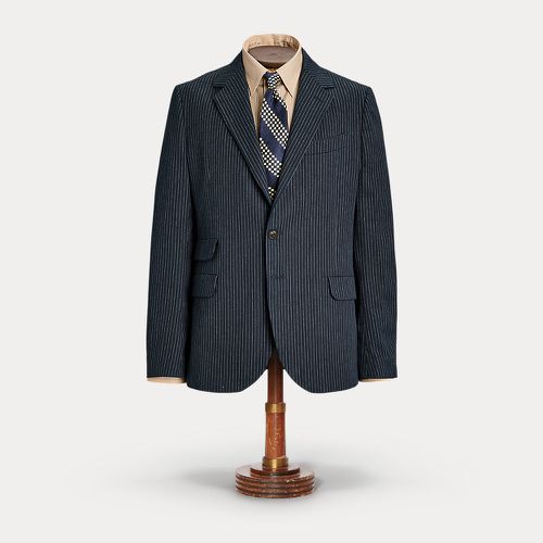 Veste de costume milleraies à chevrons - RRL - Modalova