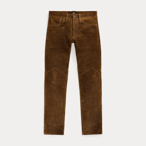 Pantalon slim en daim brut - RRL - Modalova