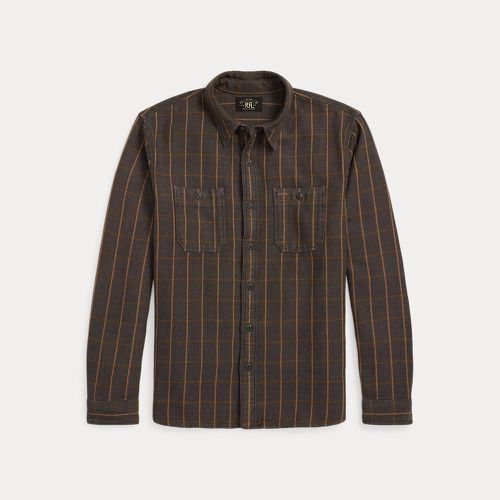 Chemise workwear en sergé écossais - RRL - Modalova