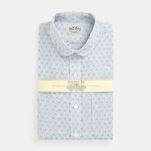 Chemise tissée à motif fleuri - RRL - Modalova