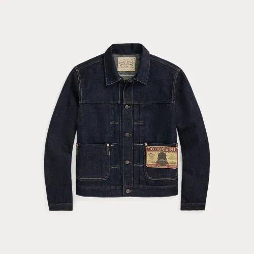 Veste brodée en denim en édition limitée - RRL - Modalova