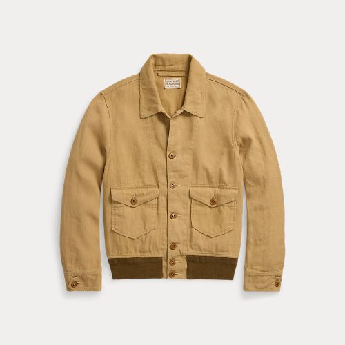 Veste en toile de lin et coton - RRL - Modalova
