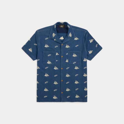 Chemise safari à broderie nautique - RRL - Modalova