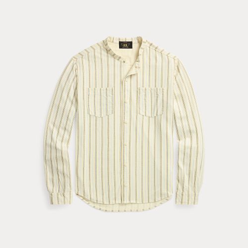 Chemise rayée en jersey de lin et coton - RRL - Modalova