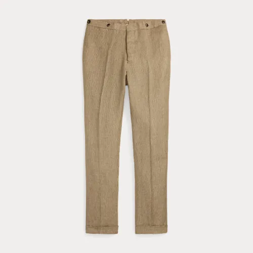 Pantalon Slim Fit en sergé de lin - RRL - Modalova