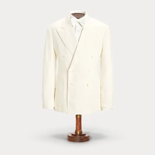 Veste de costume en soie et lin - RRL - Modalova