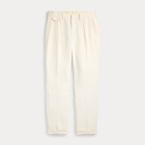 Pantalon habillé Slim Fit en soie et lin - RRL - Modalova