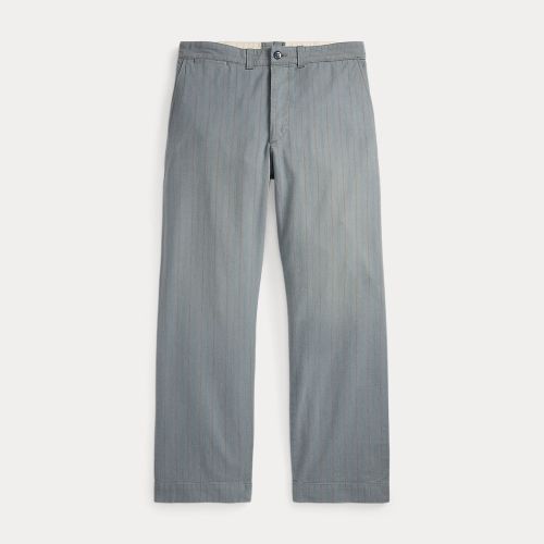 Pantalon de treillis rayé tissé - RRL - Modalova