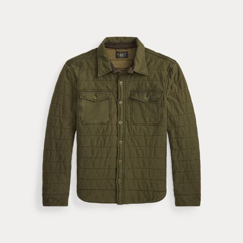 Surchemise matelassée en jersey - RRL - Modalova